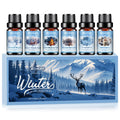 Winter Essential Oils Set – 6 Premium Holiday Fragrance Oils for Diffuser, Candle & Soap