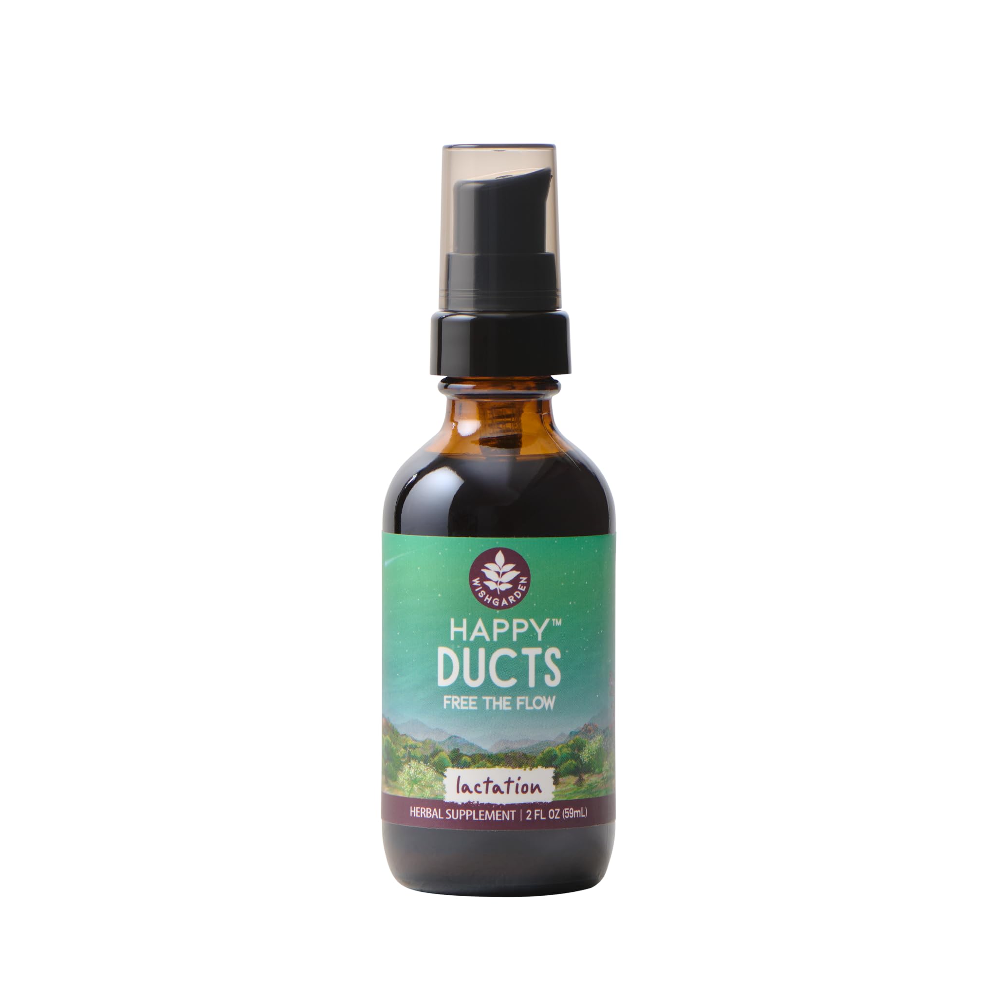WishGarden Happy Ducts Lactation Support – Clogged Milk Duct Relief, 2oz