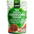 Wixar Mushroom Powder - Ten Treasure Mushrooms 4oz Supplement for Coffee & Smoothies