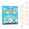 WLTHO 60ct Motion Sickness Patches - Non-Drowsy, Waterproof Behind Ear