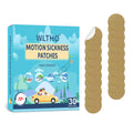 WLTHO 30ct Motion Sickness Patches – Non-Drowsy, Waterproof, 72H Coverage