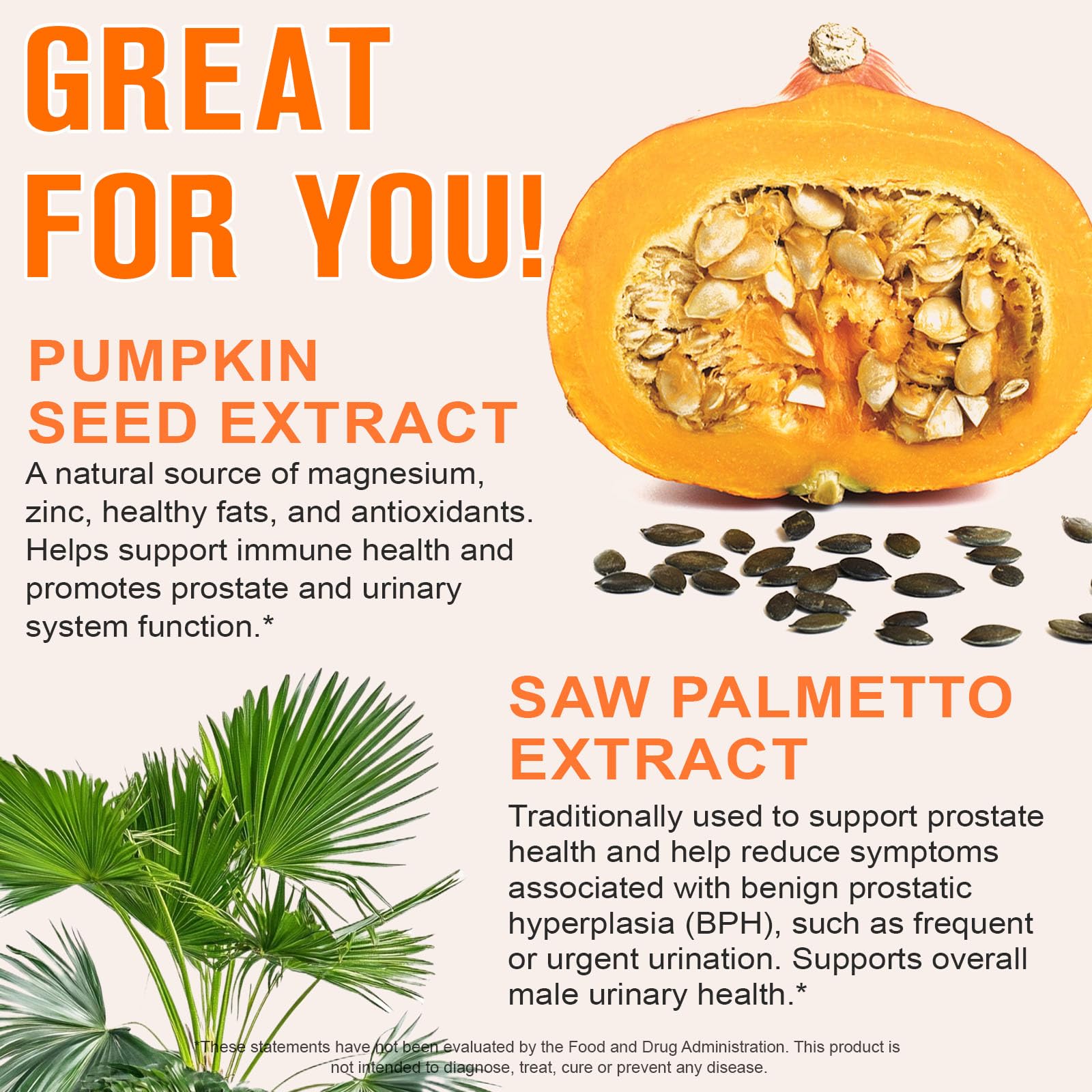WHLH & WELL-BEING Pumpkin Seed Oil Capsules – 1000mg per Serving, 300 Count (Hair Growth)