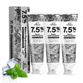 Woadee Hydroxyapatite Toothpaste – Fluoride-Free Enamel Protection (3-Pack), Gentle Mint