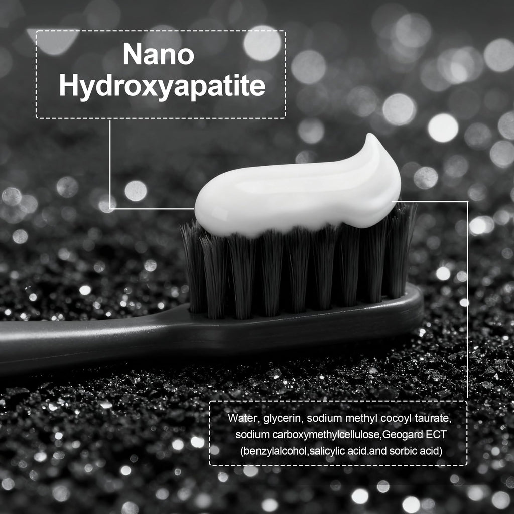 woadee 7.5% Hydroxyapatite Toothpaste for Advanced Enamel Protection, Fluoride-Free Nano Hydroxyapatite Toothpaste, Gentle and Effective Formula, Fresh Breath, Suitable for Sensitive Teeth 2 Pack
