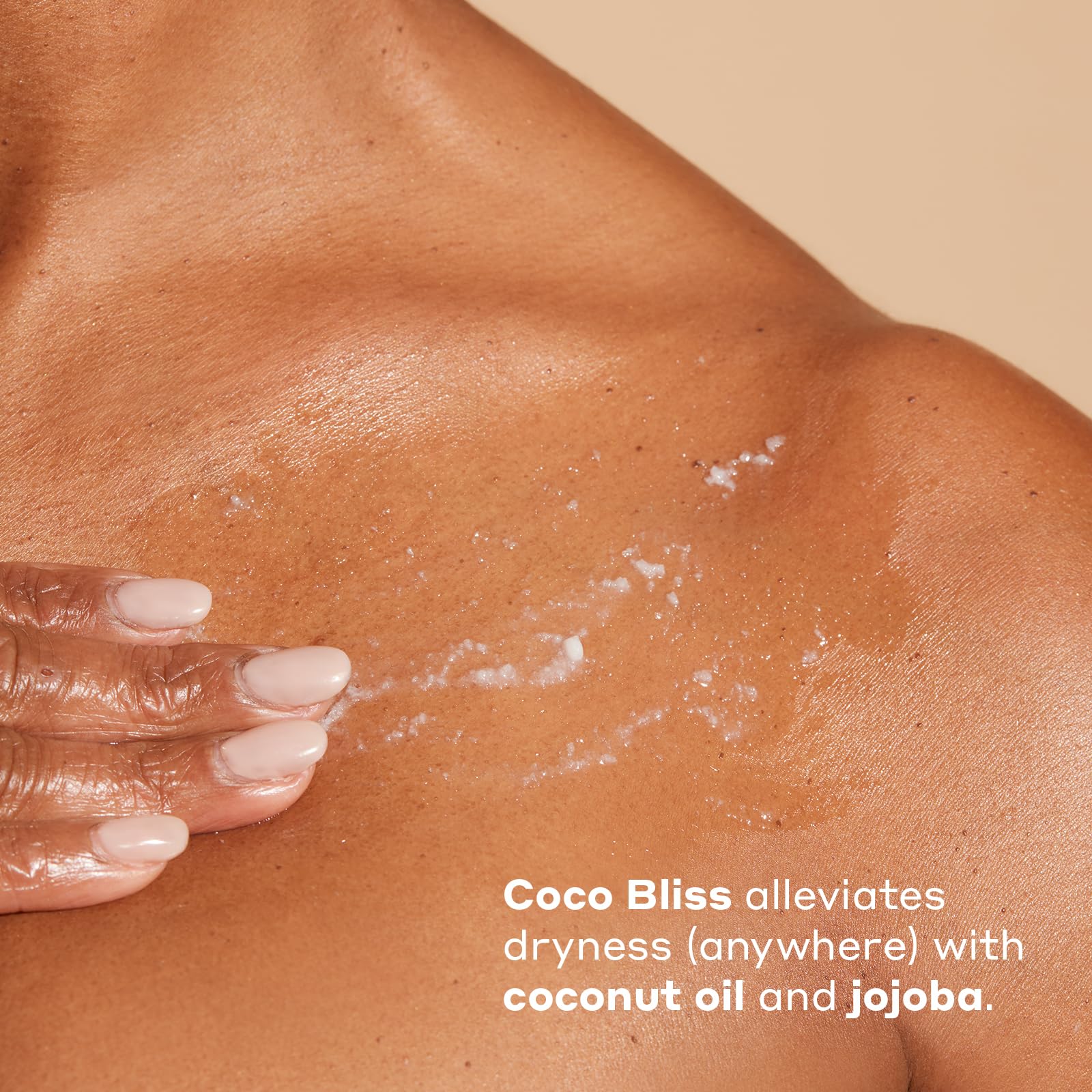 Womaness Coco Bliss Feminine Moisturizer for Dryness - Hydrating Coconut, Non-Sticky Body & Intimate Moisturizer 4oz