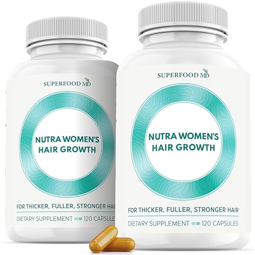Superfood MD Women’s Balance Hair Growth – 2 Month Soy-Free Formula for 45+