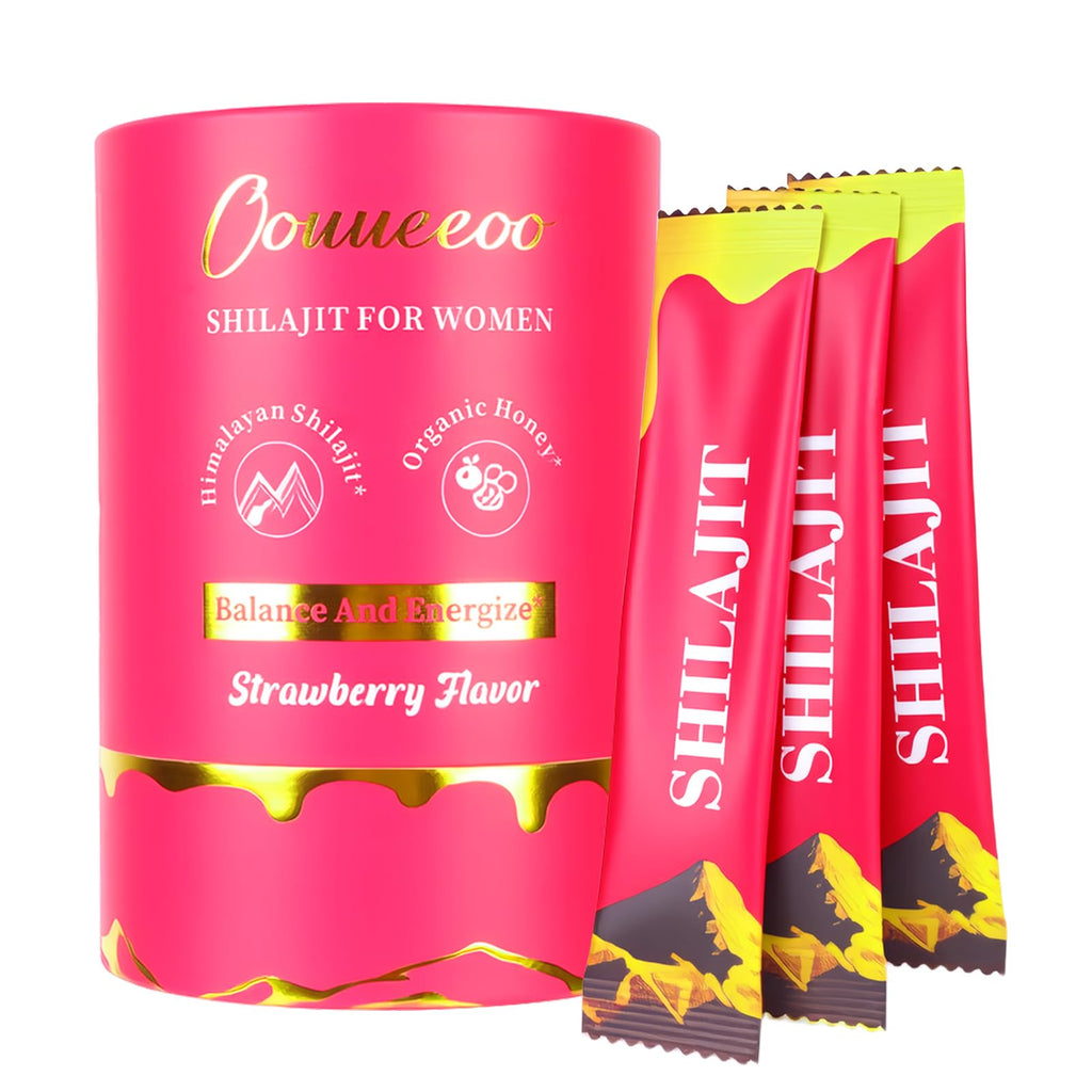 Women’s Shilajit Honey Sticks with Shatavari & Saffron – Hormonal Balance, Energy Boost, Immune Support | Pure Himalayan Shilajit