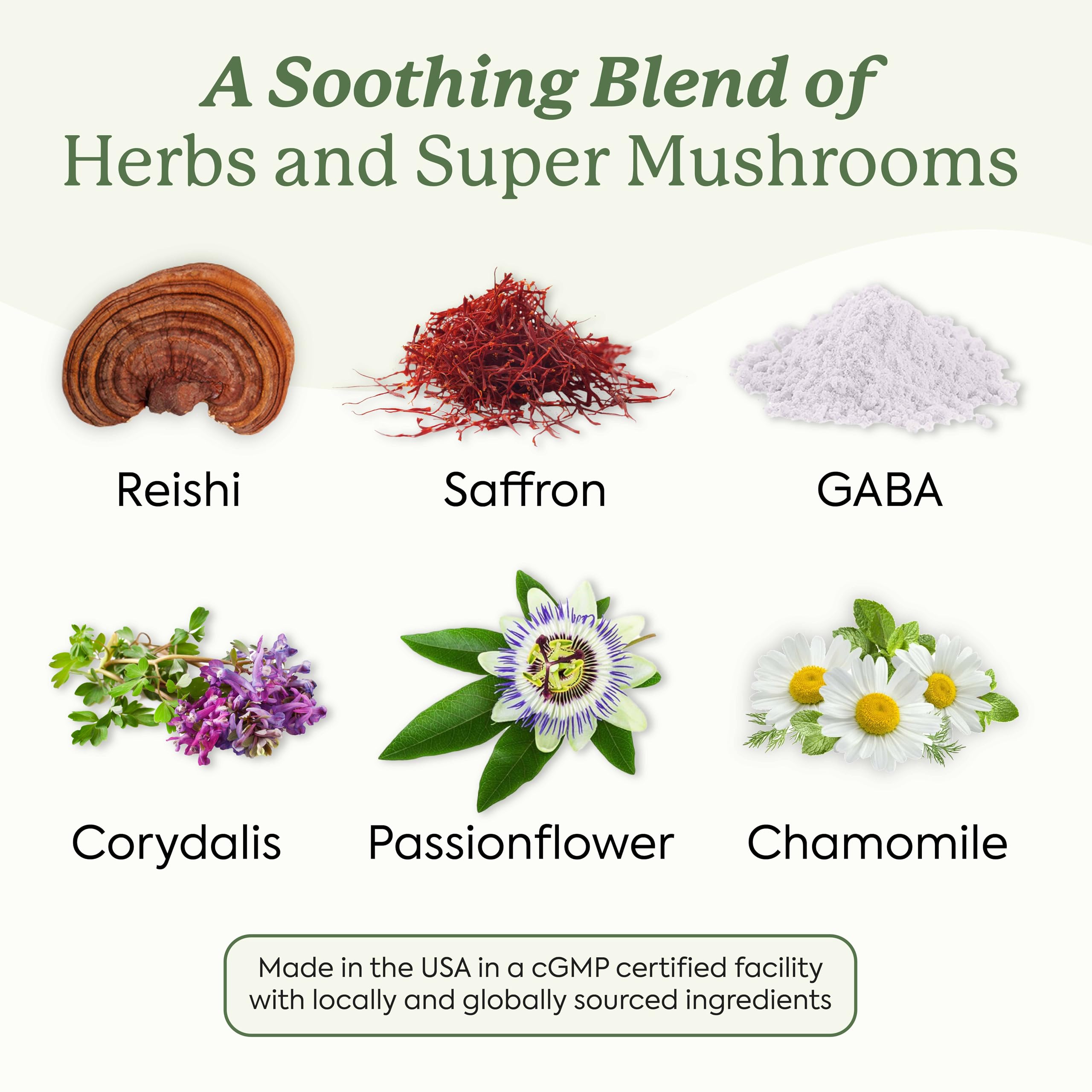 WonderSleep Mushroom Gummies for Sleep & Relaxation – Reishi & Elderberry (60 Count)
