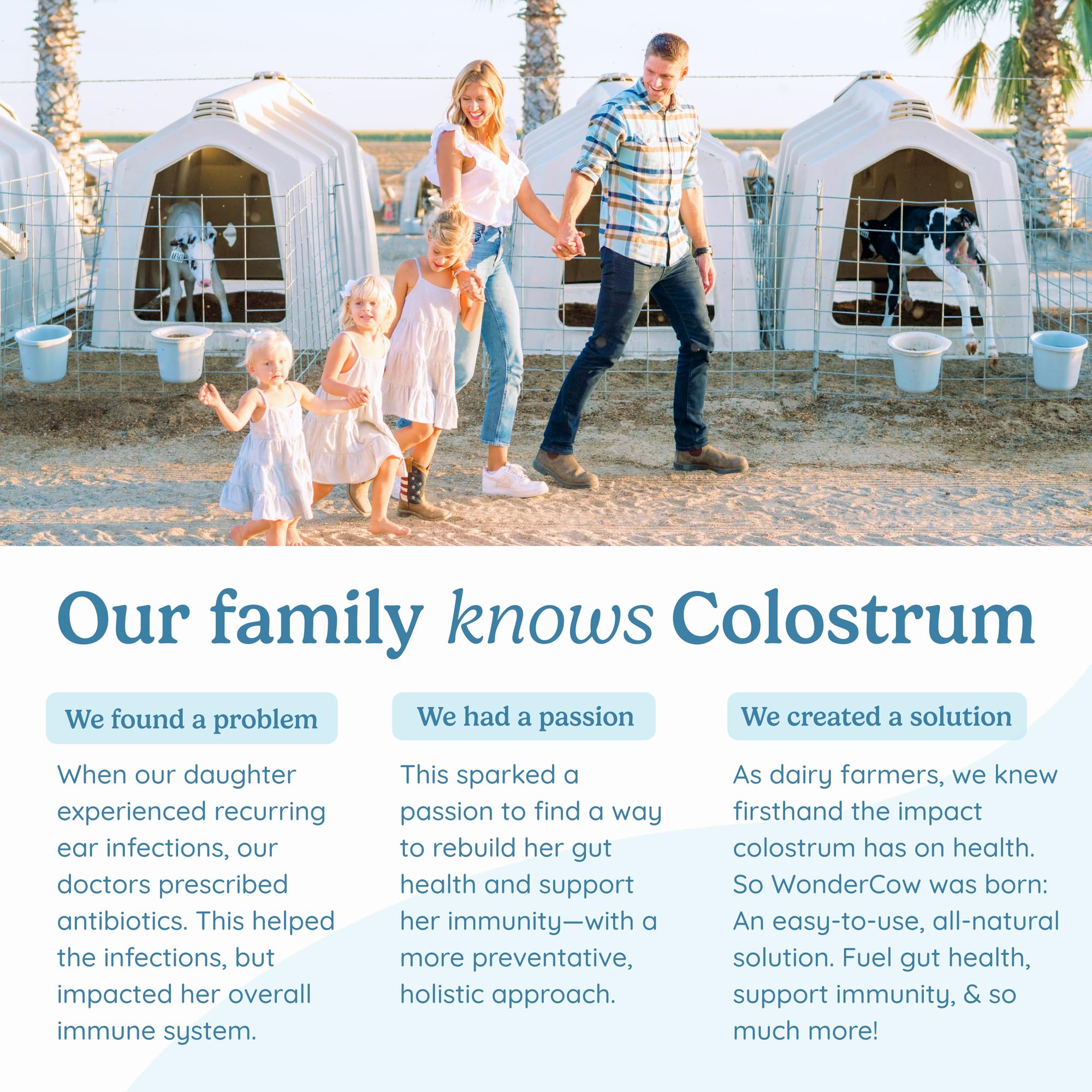 WONDERCOW Colostrum Powder | Gut Health, Immune Support & Wellness | Chocolate 60 Servings