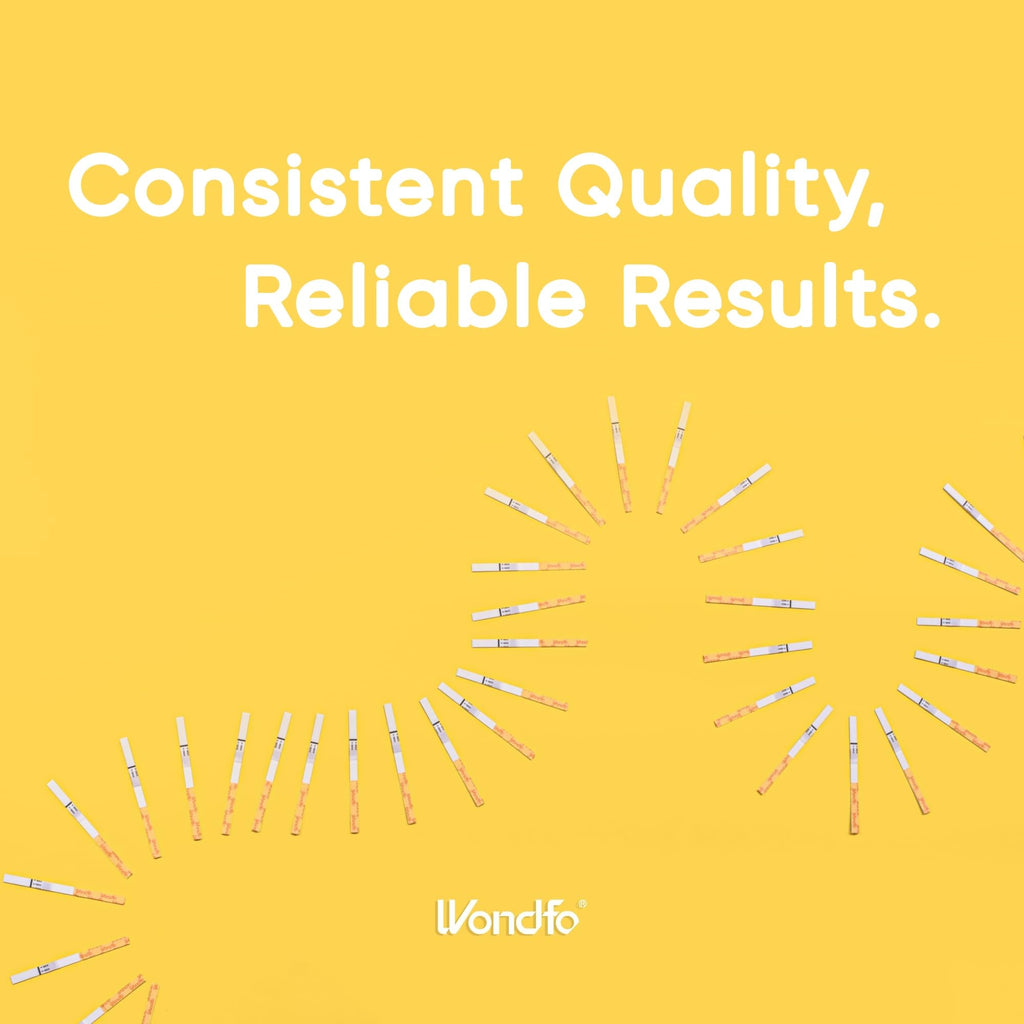 Wondfo 3.5mm Early Result Pregnancy Test Strips – 10 mIU/mL Sensitivity, 6 Days Sooner, 3–5 Minute Results – 10 Pack