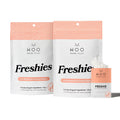Woo More Play Freshies Wipes – All-Natural, pH-Balanced Feminine Wipes with Coconut Water & Aloe Vera (30 Count)