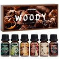 Woody Essential Oils Set | ARVIDSSON Woodsy Fragrance Oils for Candle Making