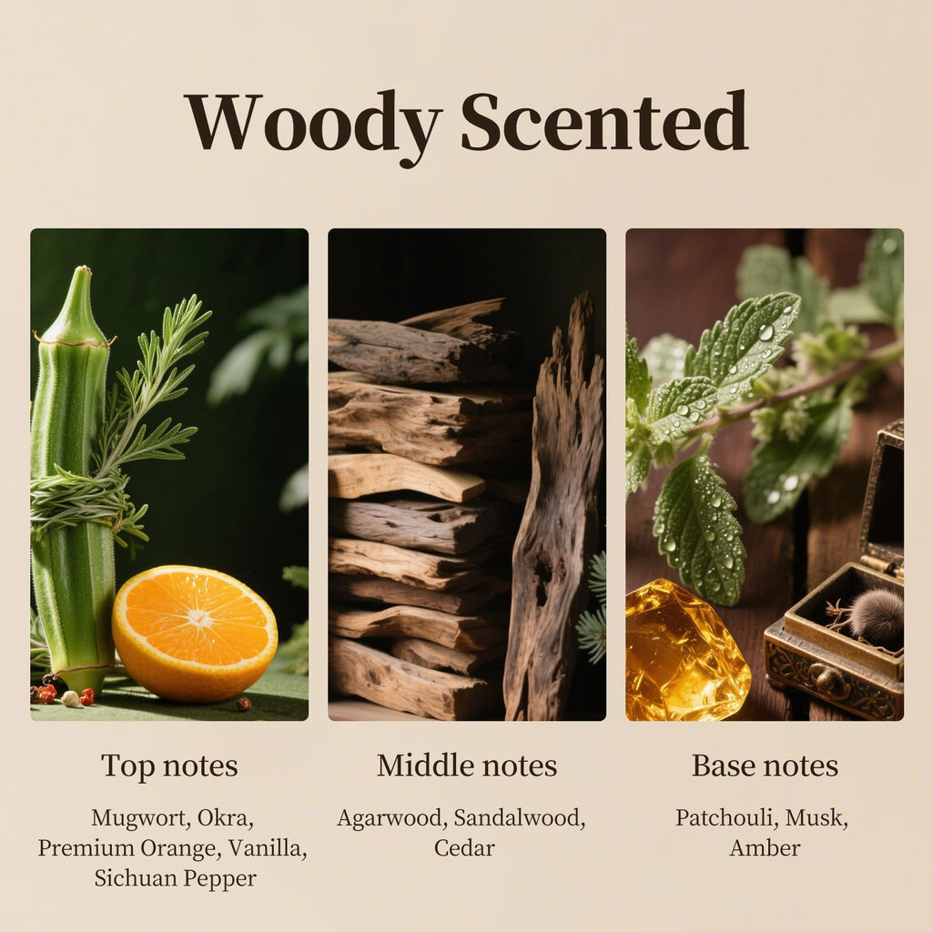 Woody Scent Essential Oil – Hotel-Quality Diffuser Refill (500ml)