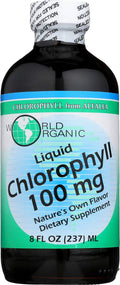 World Organics Chlorophyll Liquid 100 mg | 8 fl oz