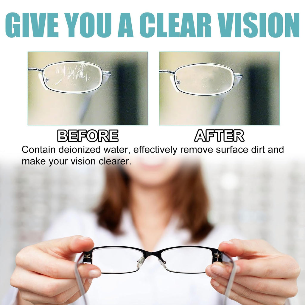 XIRUJNFD Lens Scratch Removal Spray – Eyeglass Scratch Remover (100ml)