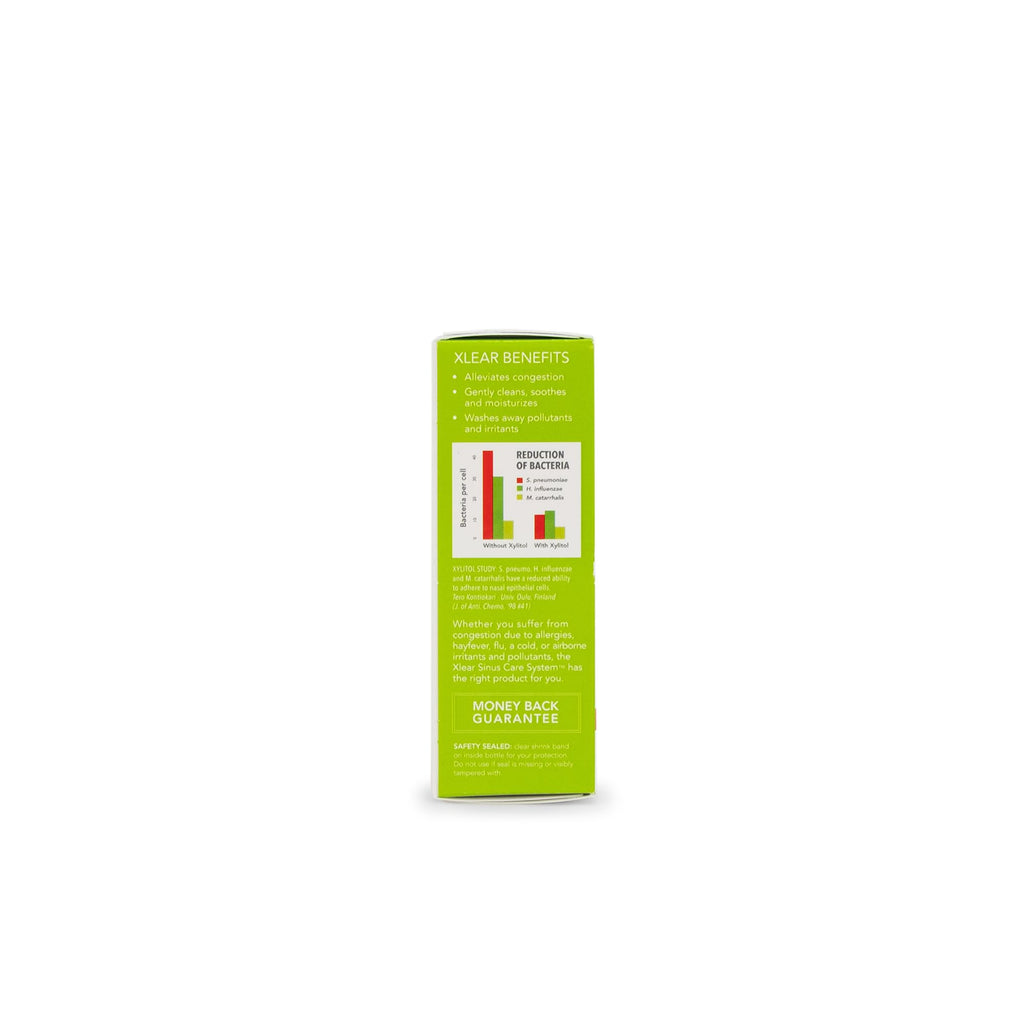 Xlear Natural Xylitol Saline Nasal Spray for Kids — Daily Decongestant & Nose Moisturizer (0.75 fl oz)