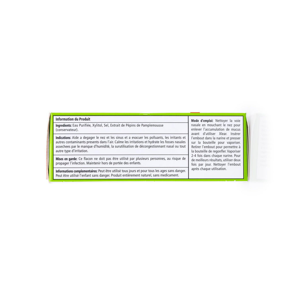 Xlear Natural Saline Nasal Spray with Xylitol – Nose Moisturizer for Kids & Adults (0.75 oz, Pack of 12)