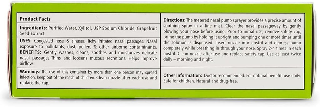 Xlear Natural Nasal Spray with Xylitol — 1.5 fl oz (Pack of 3)
