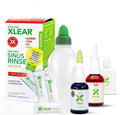 Xlear Allergy Relief Kit | All-Day Nasal Spray, Neti Pot & 50 Refill Packets