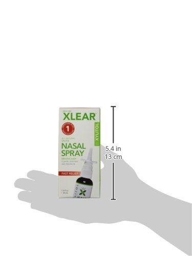 Xlear Natural Nasal Spray with Xylitol – 1.5 fl oz (Pack of 2)