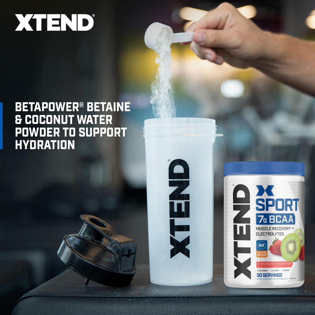 XTEND Sport BCAA Powder – Strawberry Kiwi Splash (30 Servings)