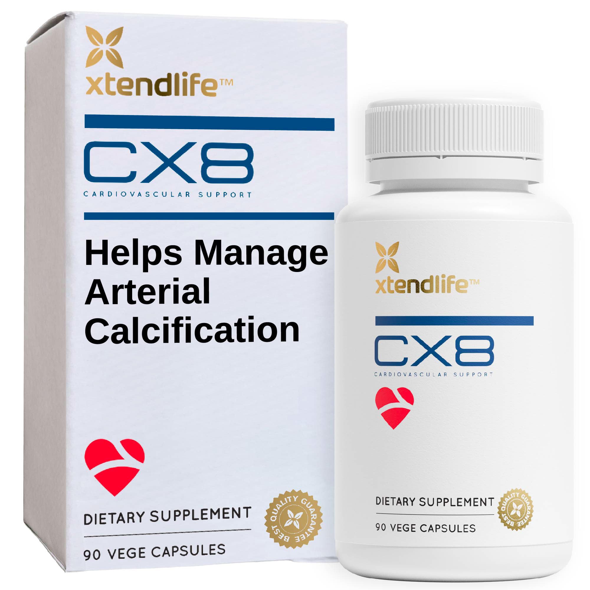 Xtendlife CX8 Heart Health Supplement – Cardiovascular & Circulation Support