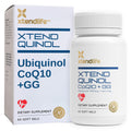 Xtendlife Xtend-Quinol: Natural CoQ10 Ubiquinol + GG for Cellular Energy and Heart Health (2 Month Supply)