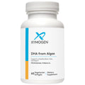 XYMOGEN DHA from Algae – DHA Omega-3 for Brain, Eyes, Heart & Immune Health (60 Softgels)