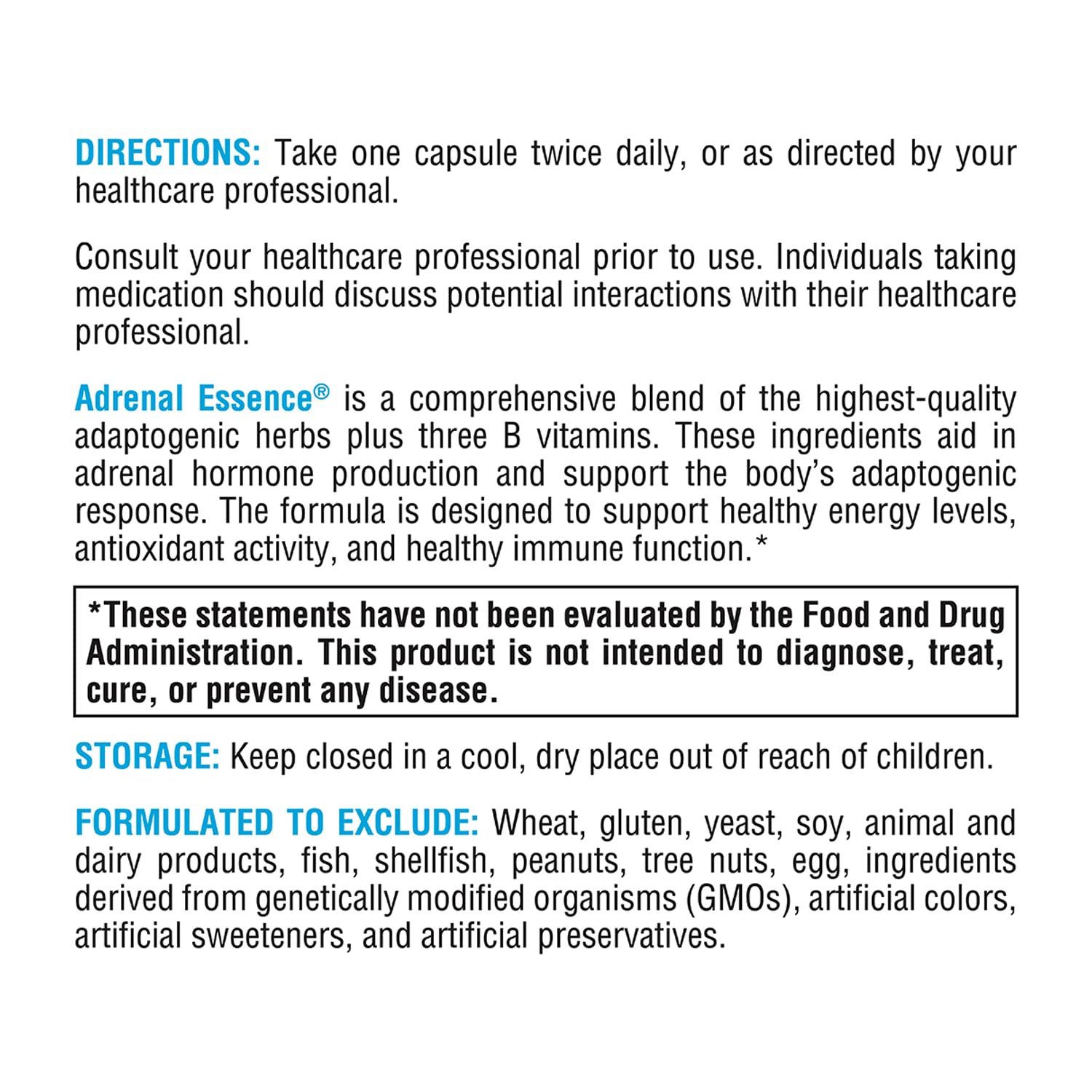 XYMOGEN Adrenal Essence – Adrenal Support with Cordyceps, Rhodiola Extract, Ginseng + B Vitamins (120 Capsules)