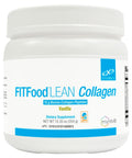 XYMOGEN FIT Food Collagen – Bovine Collagen Peptides with HMB + Vitamin D3, Vanilla, 15g Protein, 12.35 oz