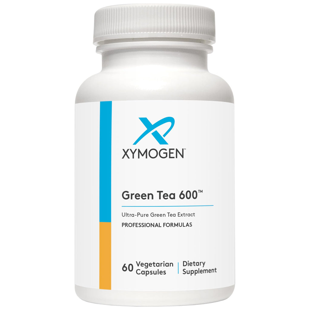 XYMOGEN Green Tea 600 - Ultra Pure Green Tea Extract Capsules - Immune Support, Heart & Brain Health | Gluten Free, Vegan, Non-GMO | 60 Capsules