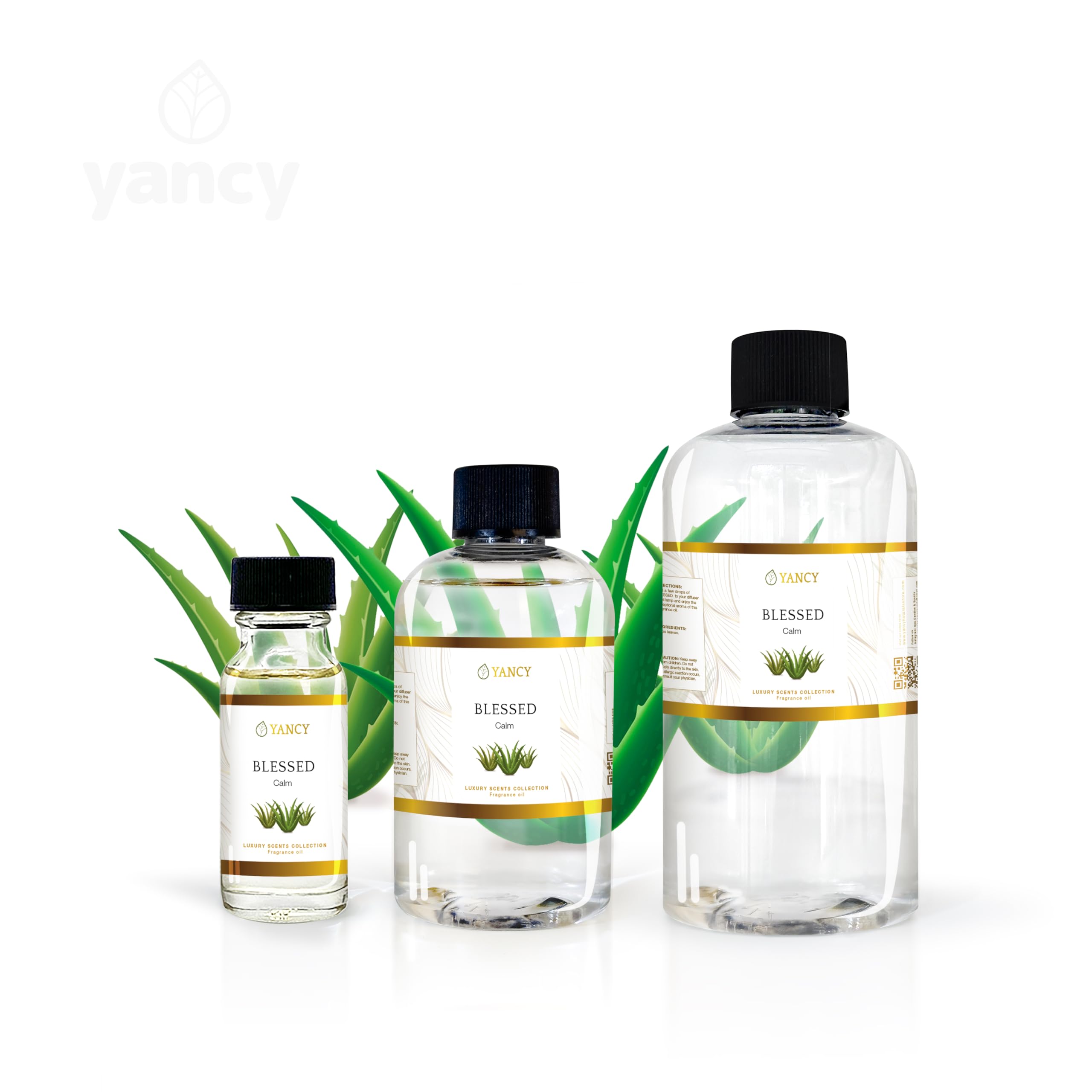 YANCY Blessed Luxury Fragrance Oil (1/2 oz) – Soft Spiritual Scent for Diffusers