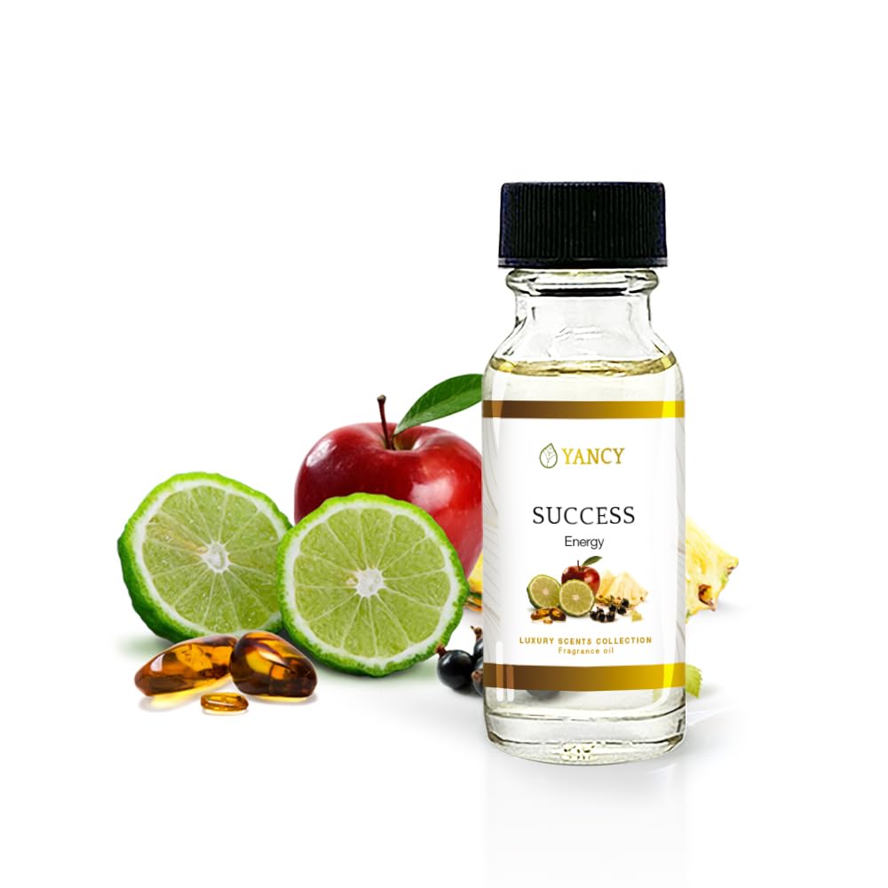YANCY Success Luxury Fragrance Oil (1/2 oz) – Bold Motivating Aroma for Diffusers & Lamps