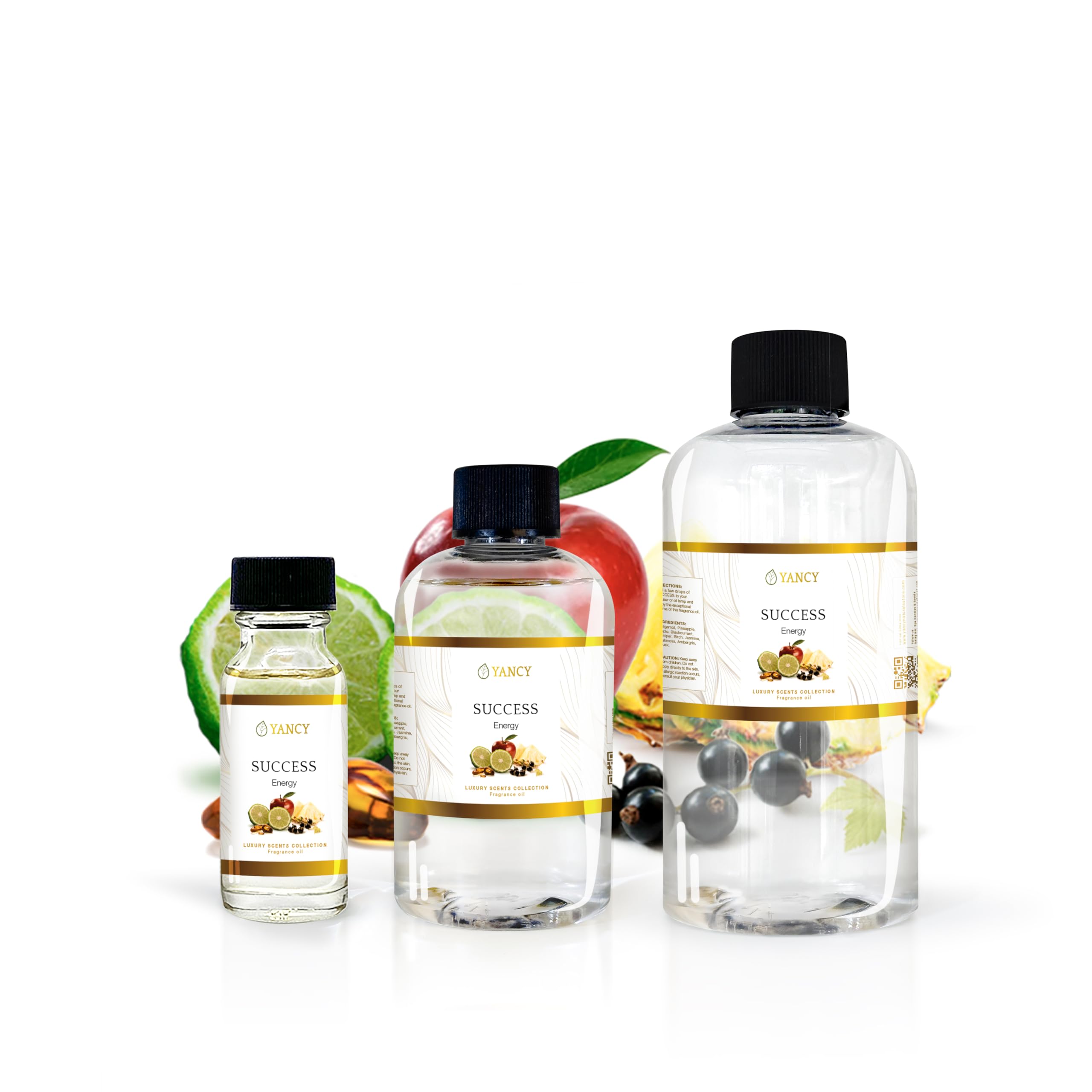 YANCY Success Luxury Fragrance Oil (1/2 oz) – Bold Motivating Aroma for Diffusers & Lamps