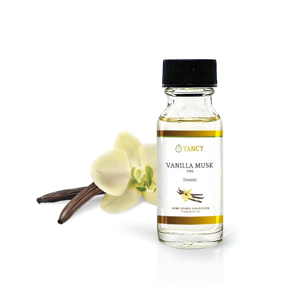 YANCY Vanilla Musk Fragrance Oil – Premium Diffuser Scent