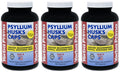 Yerba Prima Psyllium Husks Caps – 180 Caps (Pack of 3) Non-GMO Gluten Free Fiber