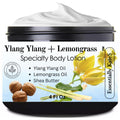 Ylang Ylang + Lemongrass Specialty Cream Lotion 4 Fl Oz — Enriched with Shea Butter and Ceramides 1, 3, 6II