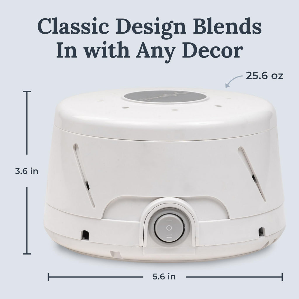 Yogasleep Dohm Classic 2-Pack – Original White Noise Sound Machine for Sleep & Focus