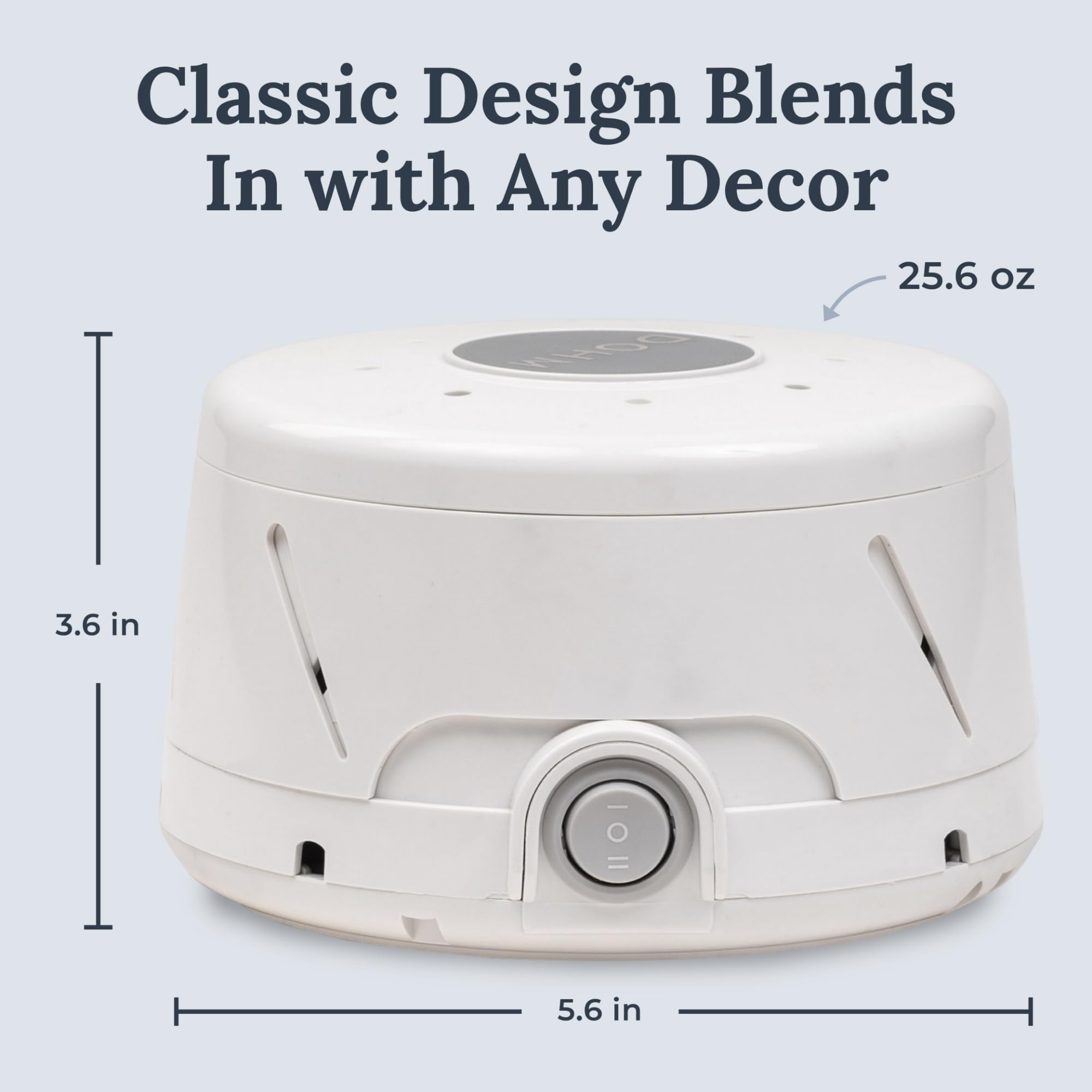 Yogasleep Dohm Classic 2-Pack – Original White Noise Sound Machine for Sleep & Focus