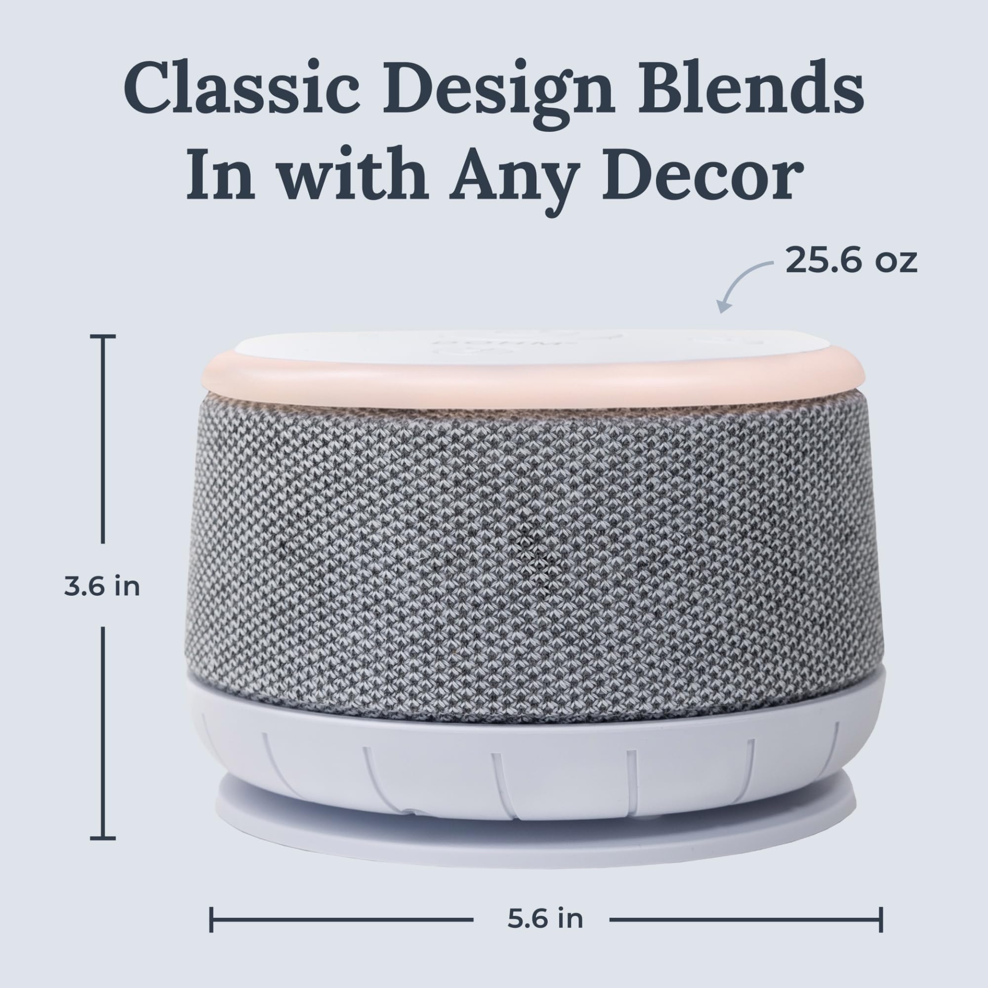 Yogasleep Dohm Nova White Noise Sound Machine – Night Light, 10 Fan Speeds, Pink Noise, Office Privacy