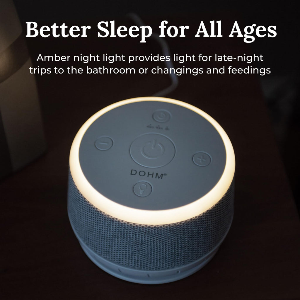 Yogasleep Dohm Nova White Noise Sound Machine – Night Light, 10 Fan Speeds, Pink Noise, Office Privacy