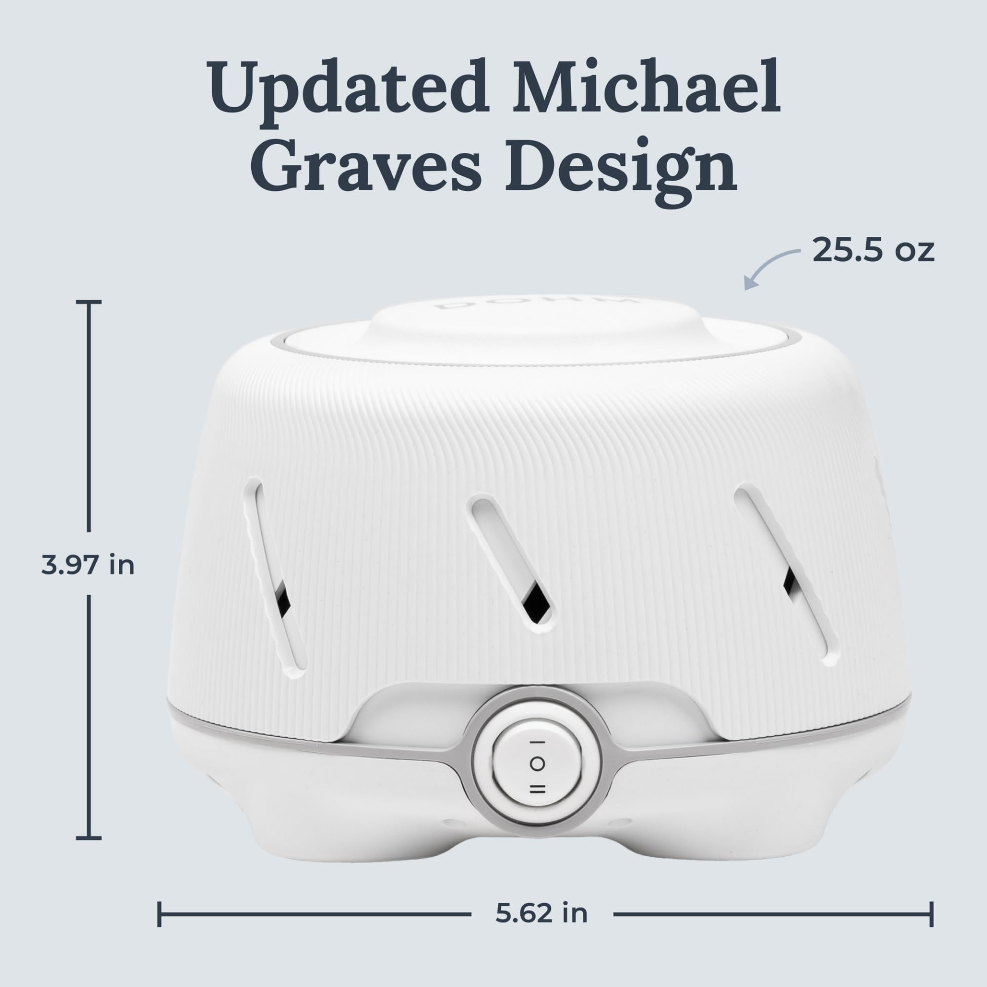 Yogasleep Dohm (White/Gray) - Original White Noise Machine for Sleep & Privacy