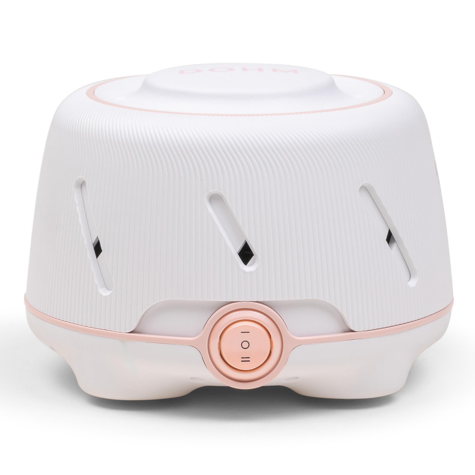 Yogasleep Dohm White & Pink — The Original White Noise Machine for Sleep, Baby Soothing & Office Privacy