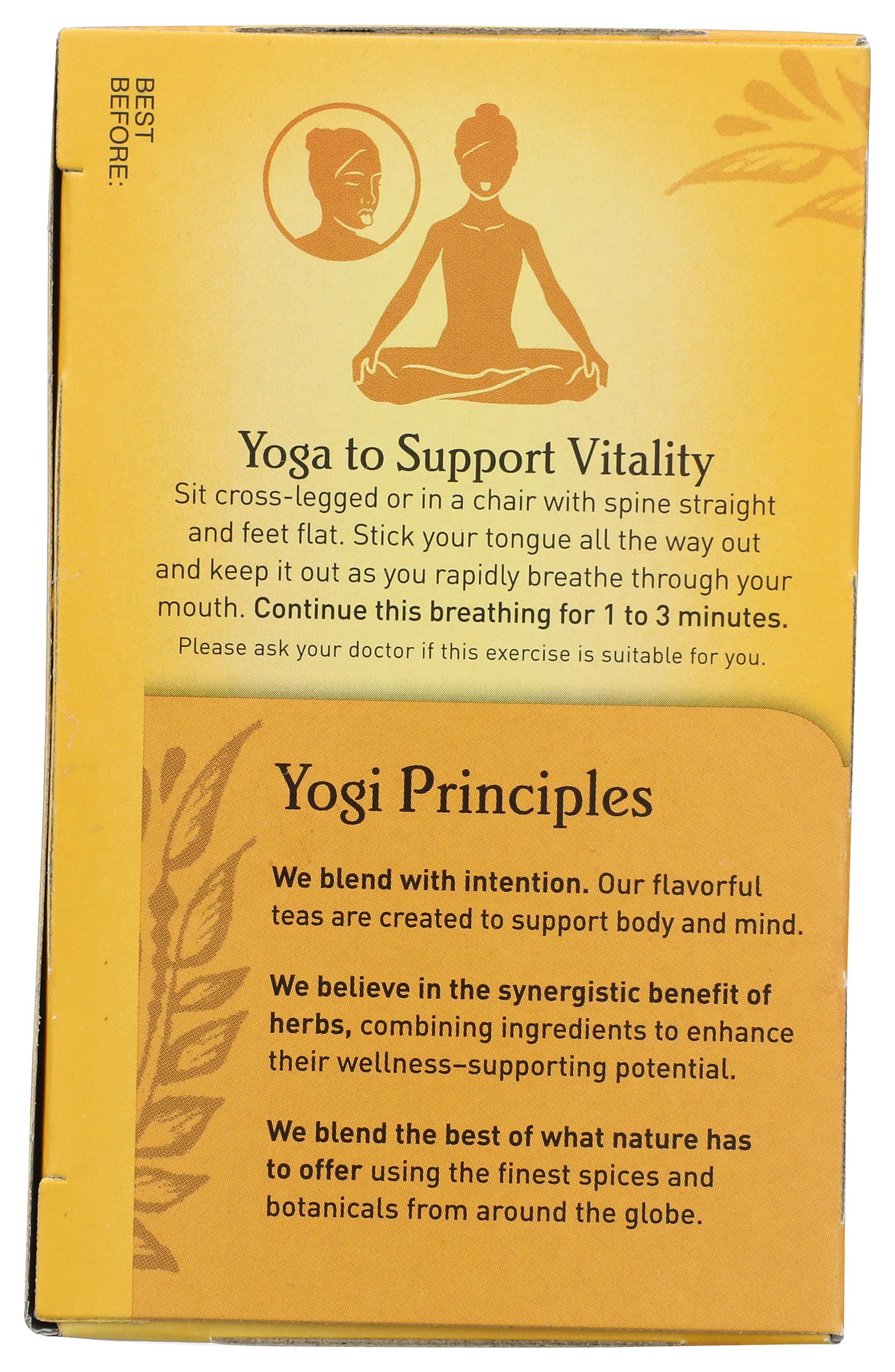 Yogi Tea Organic Sweet Clementine Stress Support – 16 Count