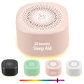 YONSEN Travel White Noise Sound Machine – 20 Sounds, Portable Sleep Aid with Night Light