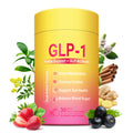Yooloks Cutting Drink Mix – GLP-1 Drink Mix with 5-HTP, Yerba Mate & Magnesium, FOS | Strawberry Acai Flavor – 30 Servings