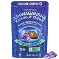YouChews Ashwagandha KSM-66 Chews – Stress Relief & Mood Support, Organic Maple Salted Caramel, 30 Count