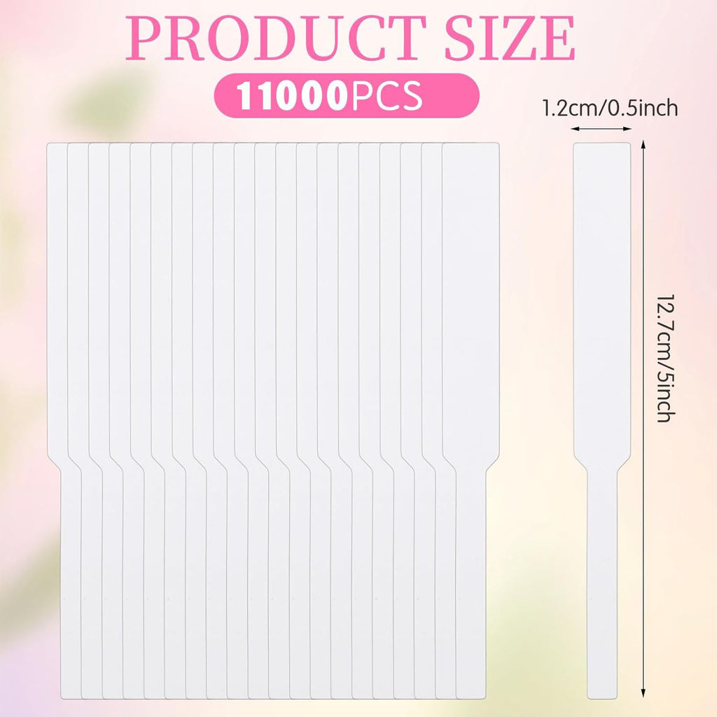Youdaju 1000 Pcs Perfume Test Strips – White Fragrance Paper Strips for Scent Testing