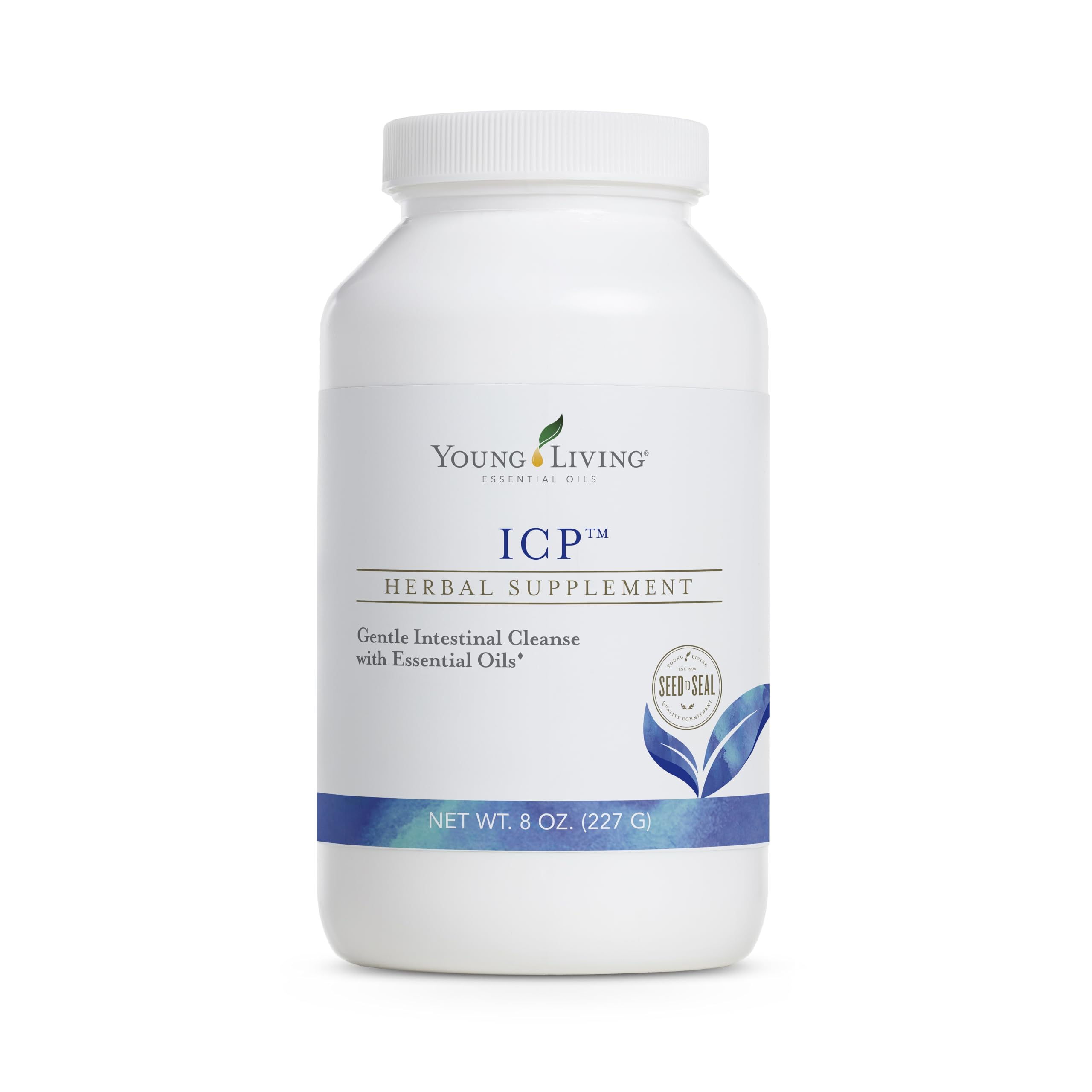 Young Living ICP 8oz Premium Psyllium Fiber Powder for Digestive Support