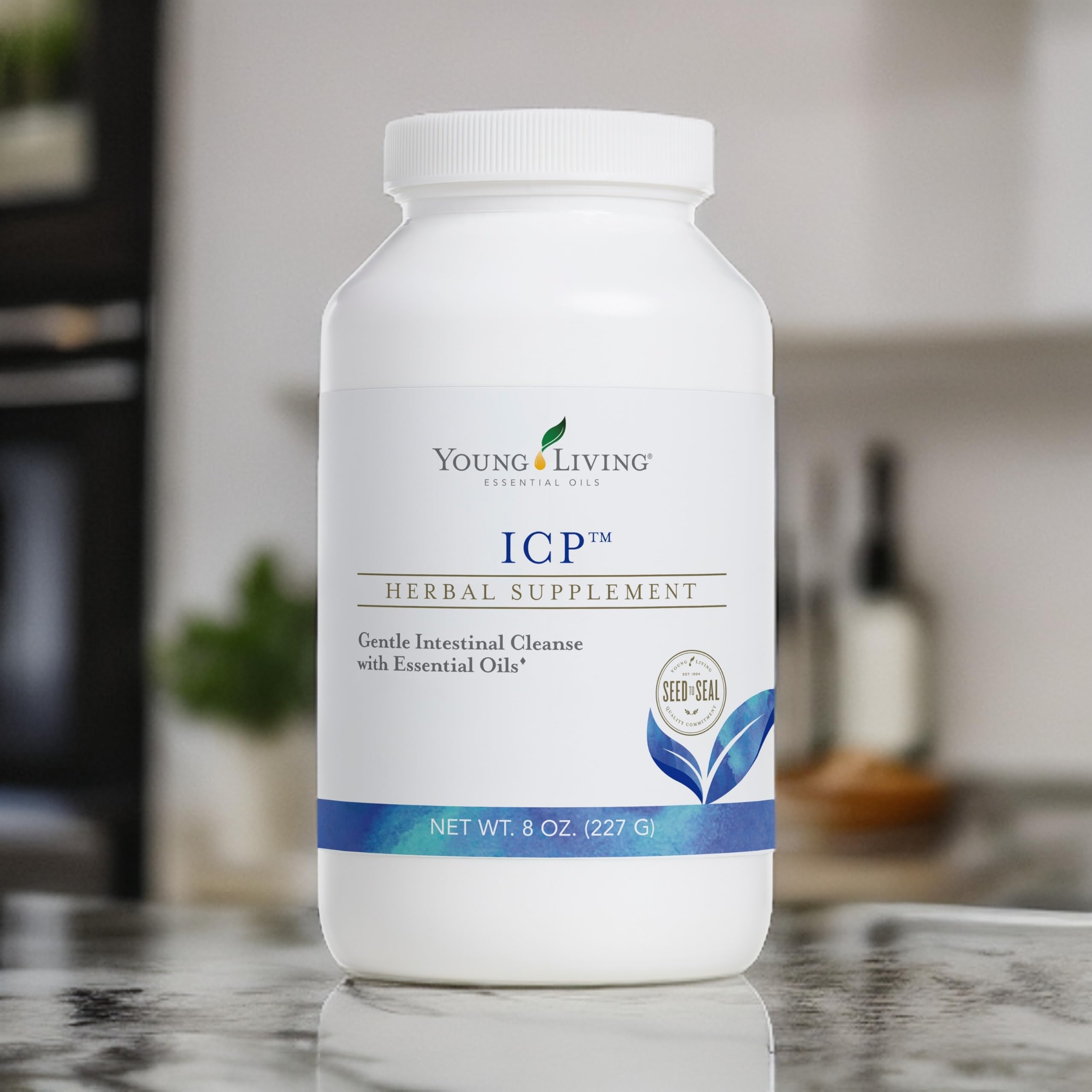 Young Living ICP 8oz Premium Psyllium Fiber Powder for Digestive Support
